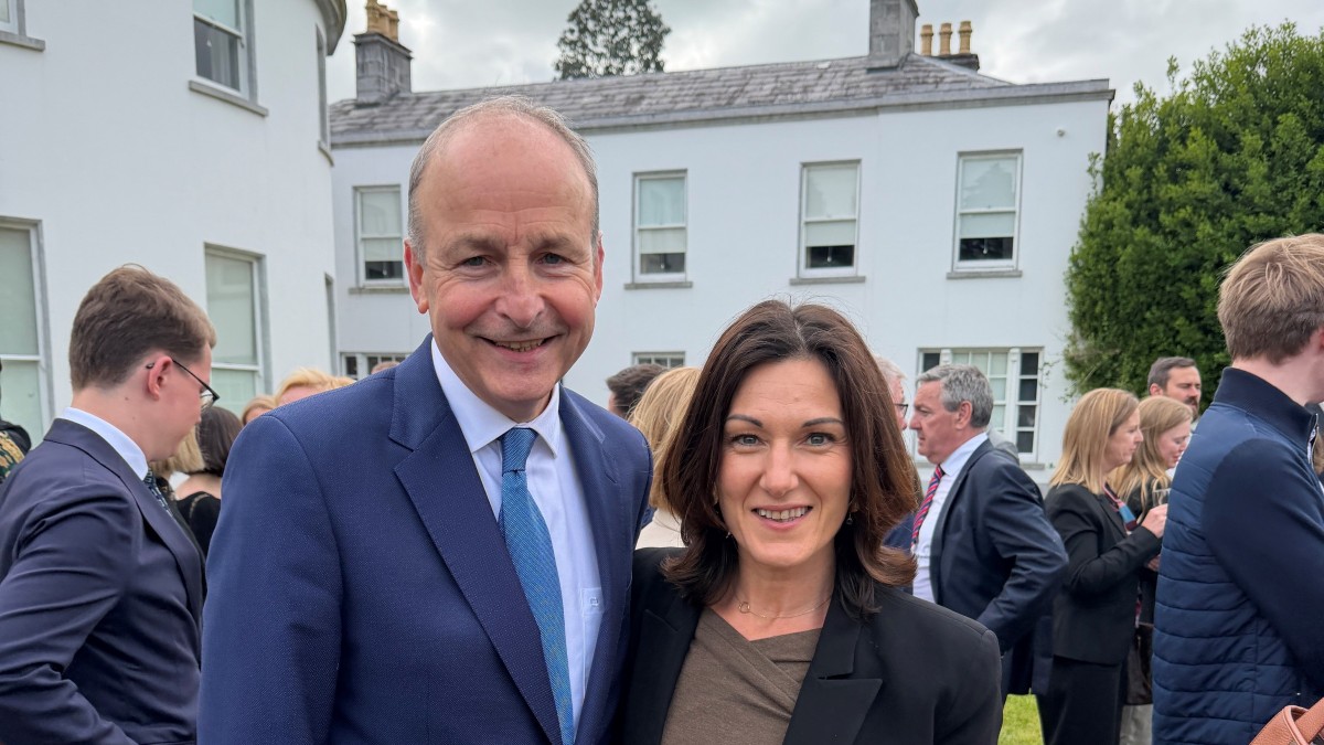 Oihane Agirregoitia y el grupo Renew Europe se reúnen con el Taoiseach de Irlanda, Micheál Martin