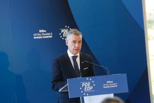 Partido Demócrata Europeo (PDE) en Bilbao - Iñigo Urkullu