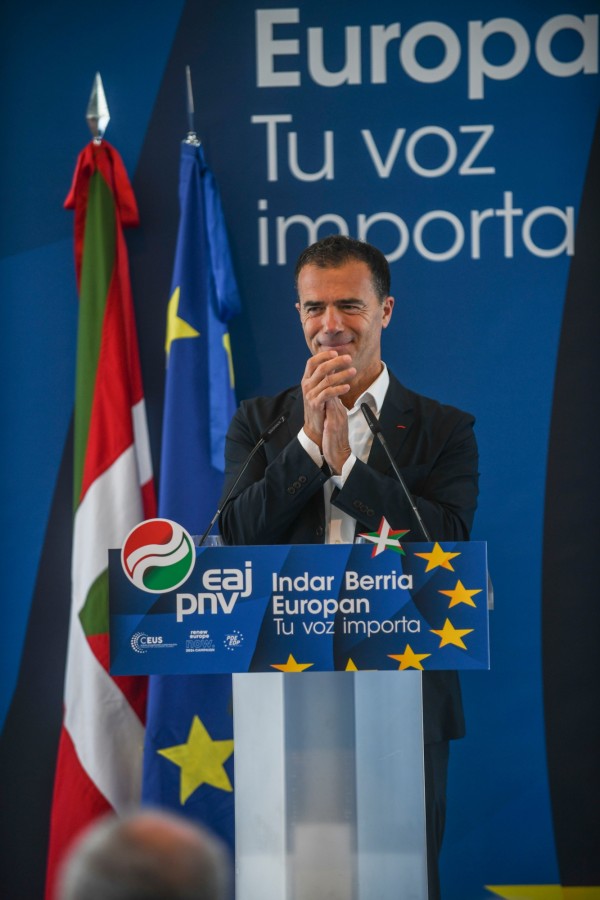 E-9 Europako Parlamenturako hautagaitzaren aurkezpena