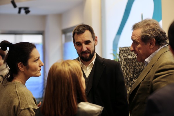 Oihane Agirregoitia arrantza sektorearekin bildu da Bermeon
