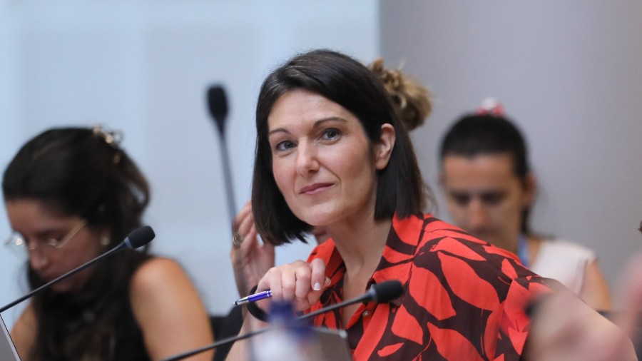 Oihane Agirregoitiak azalpenak eskatu ditu EBren eta Marokoren arteko behin-behineko akordioaren aurrean, eta saharar herriaren eskubideez galdetu du 