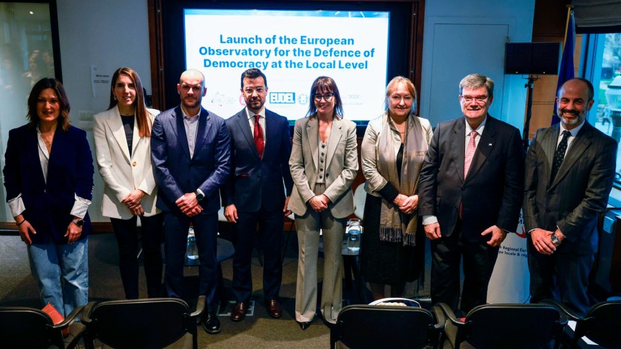 EAJ-PNV apoya en Bruselas la creación del Observatorio Europeo para la Defensa de la Democracia a nivel local 